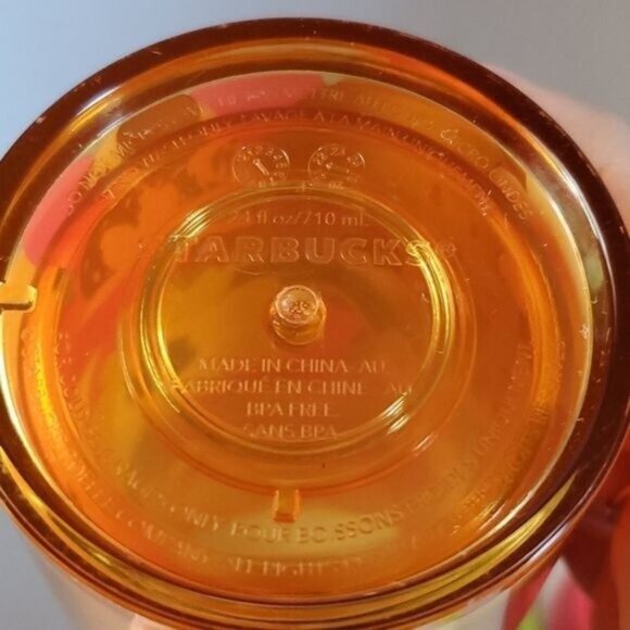 24 Oz Starbucks 2022 Strawberry Fields Cold Cup Travel Tumbler Venti - Picture 9 of 15